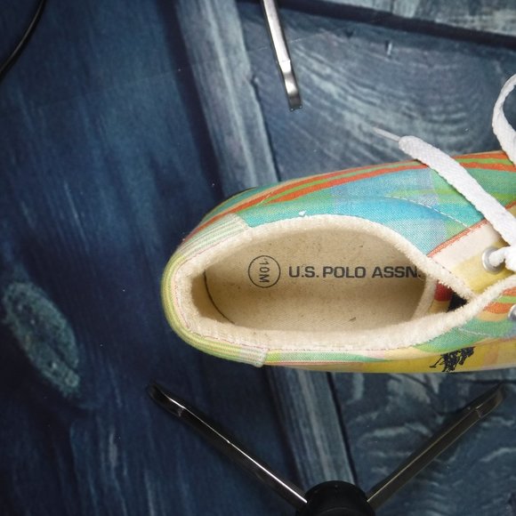 US Polo Association multicolored sneakers W 10M - Picture 10 of 12